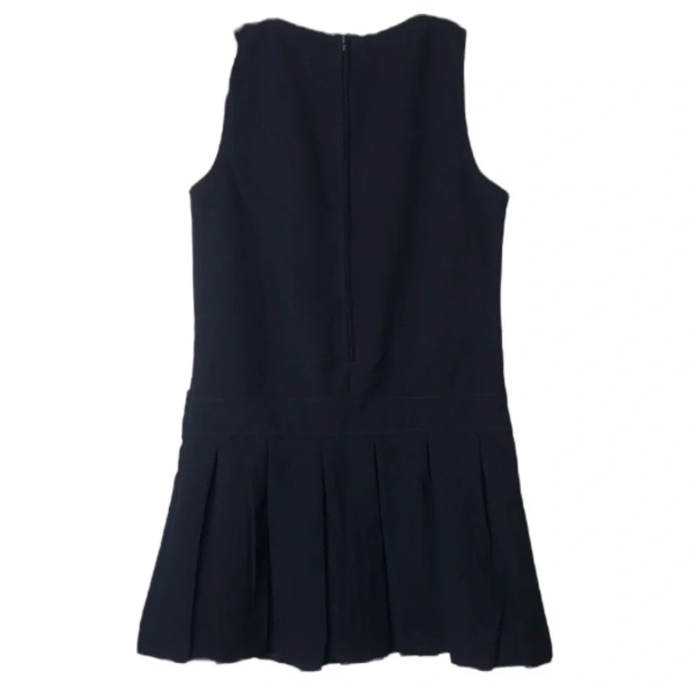 U.S. POLO ASSOCIATION NAVY SCHOOLGIRL PLEATED DRESS GIRLS SIZE 10